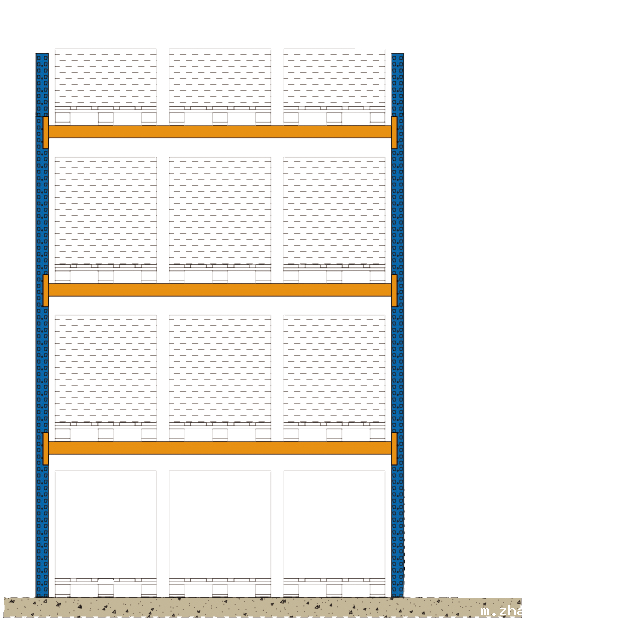 货架位置初始偏离