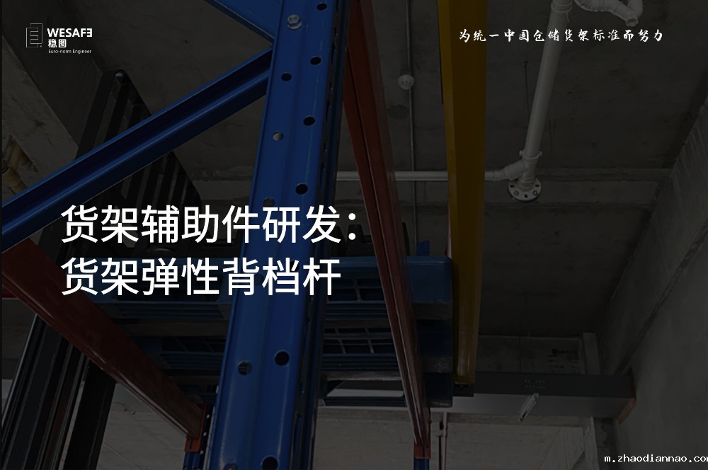 货架辅助件研发：货架弹性背档杆