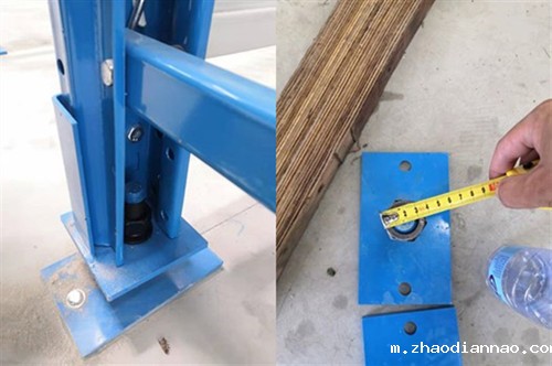 立柱底板调整脚